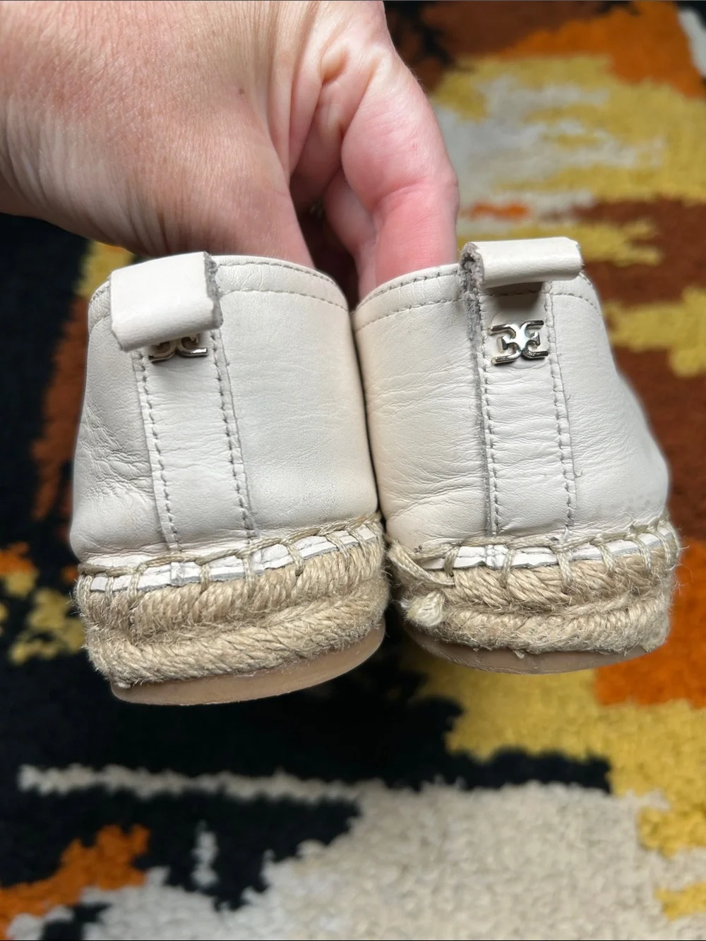 SAM EDELMAN, leather espadrilles!!